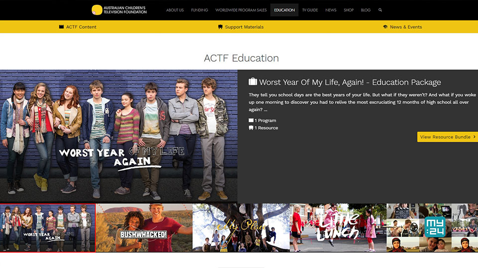 ACTF Education has a New Look