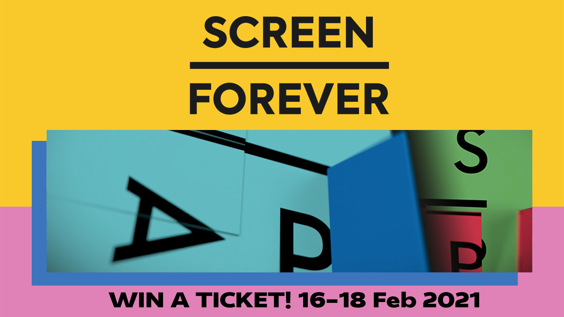 Screen Forever Digital Bronze Pass Giveaway